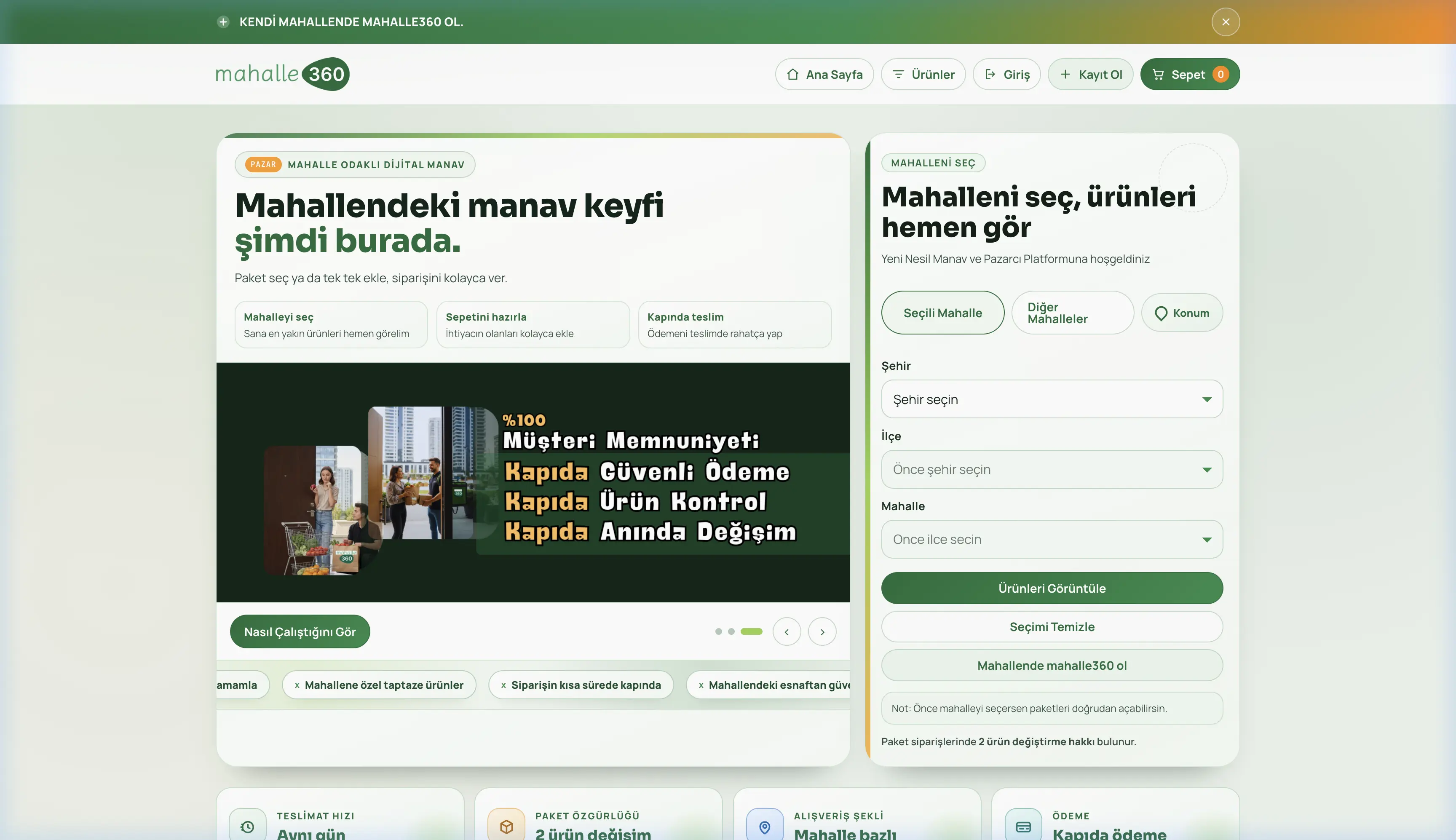 Mahalle360 Manav